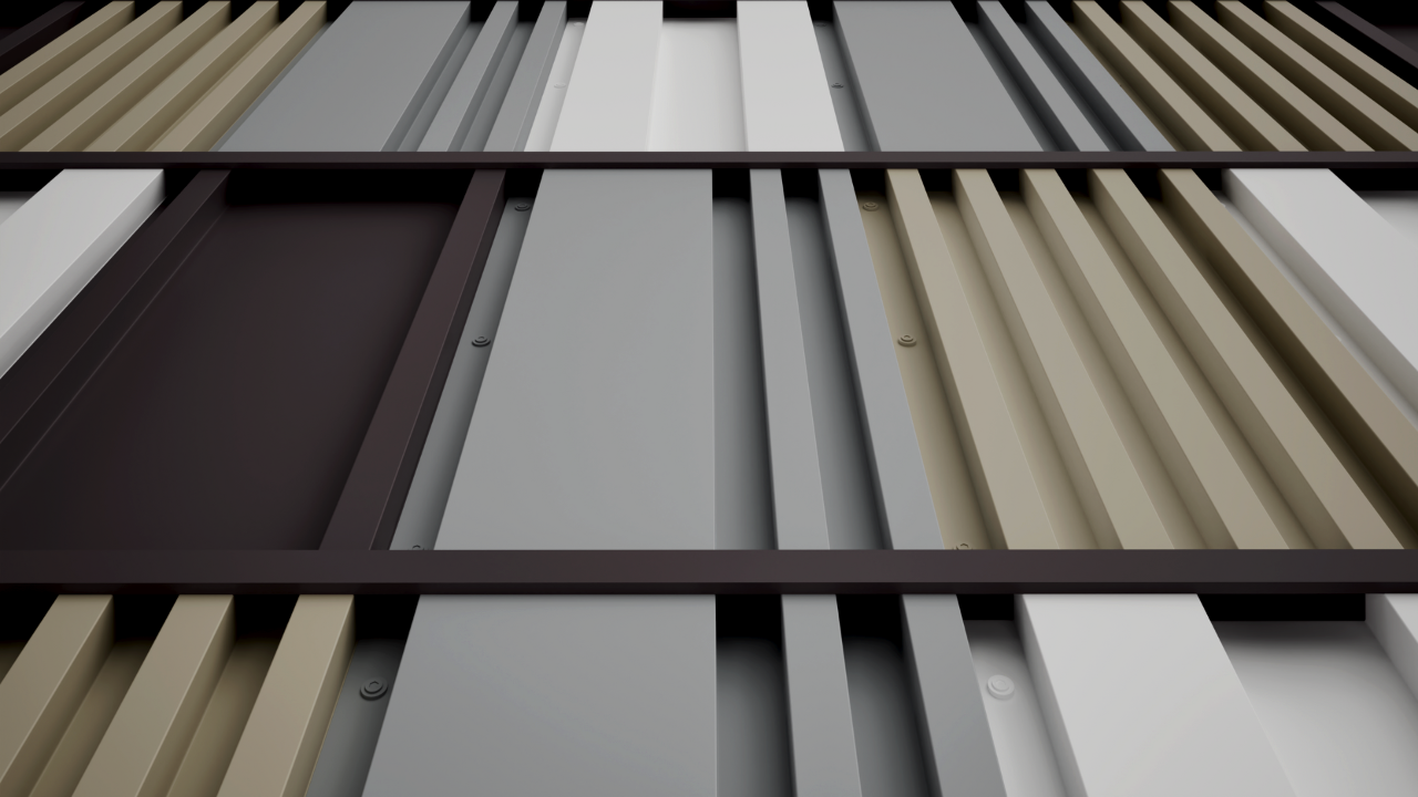 Exposed Fastener Cladding